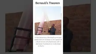 The man simply uses bernoulli's principle for blowing polythene balloons #science  #physics #prctcl