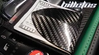 Billetus MAXX Carbon Fiber Money Clip Wallet