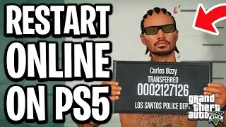 How To Restart GTA 5 Online PS5 - Full Guide