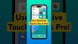 Master Assistive Touch on iPhone Like a Pro! #iPhone #shorts