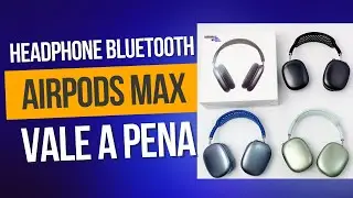 Fone De Ouvido 🎧 Headphone Bluetooh Wireless Sem Fio Over-ear - Look Like Airpods Max🔥