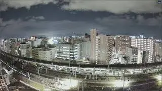 Live Cam: Hakata Station, Fukuoka, JP｜Shinkansen & JR Lines｜Weather Updates｜A View of the Winter Sky