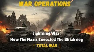 Lightning War: How The Nazis Executed The Blitzkrieg | Total War | War Stories #battlefieldhistory