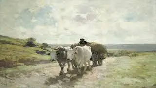 TV FRAME ART SLIDESHOW Nicolae Grigorescu 20 PAINTINGS