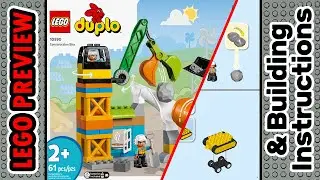 PREVIEW: 10990, LEGO DUPLO, Construction Site & Building Instructions! LEGO 2023