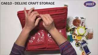CA610 Deluxe Craft Storage | Yazzii Craft Bags | Multi-purpose Craft Organizers