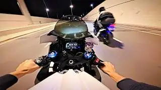 My friend let me ride Suzuki Gsx1000r | First time on 1000cc Bike #motovlog