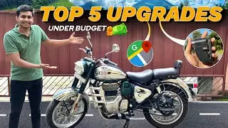 &ldquo;Top 5 Budget Upgrades Every Biker Needs!&rdquo; | Feat. Classic 350 Emerald green.