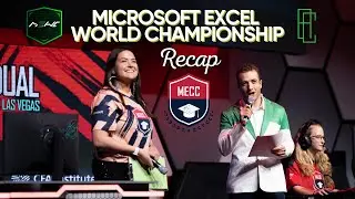 12x2 - Recap: Microsoft Excel World Championships, Collegiate Challenge, Active Cell Conference