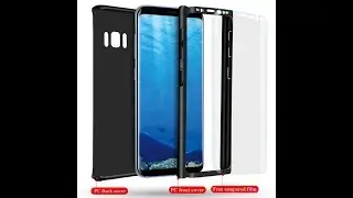360 Degree Full Cover Protection Case For Samsung Galaxy S8 Plus & s8
