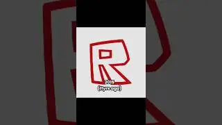 Roblox's Logo Evolution #roblox #evolution