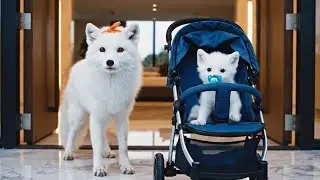 꼬미에게 동생이 생겼어요! 🍼 북극여우 육아 체험기