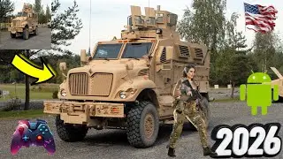 USA Army Truck Simulator 🚚🇺🇸 | Military Cargo Transport Gameplay | Android