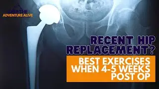 BEST exercises after hip replacement | POST OP 4-5 weeks | Dr Alyssa Kuhn