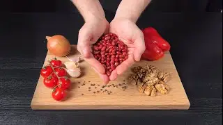 Georgisches Lobio selber machen – vegetarisch & schnell (30 Min Aktivzeit)!