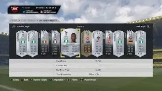 PRETTY SUCCESSful SNIPE.....  LIVE SNIPING! FIFA 17 ULTIMATE TEAM TRADING