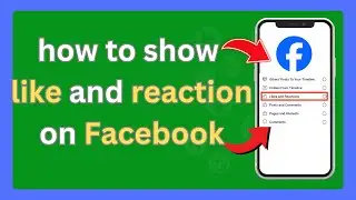 how to show like and reaction on Facebook | Enable likes and reactions on Facebook