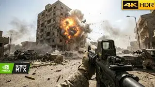 Морские пехотинцы США попали в засаду снайперов на улицах Ирака - BATTLEFIELD 3 (Реалистичный гей...