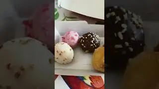 🍩🍩McDonald Donut Balls 🍩🍩 #mcdonalds #donuts #dessert #sweet #satisfying #shorts