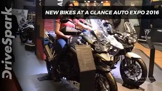 New Bikes At A Glance Auto Expo 2016 - DriveSpark