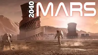 Mars Time Lapse 2030-2040 | #shorts