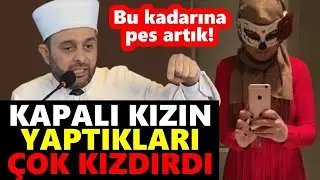 Halil Konakcı Hoca'yı kızdıran tesettürlü - kapalı kız - Yılbaşı öncesi olay oldu