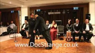 Man Hypnotized to Think He's Alone in His Bed - Chris Doc Strange Comedy Hypnotist Show
