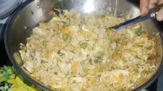 5 minutes in egg fried rice || easy lunch box recipe || Breakfast dinner recipe @foodworld06 