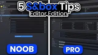 5 S&box Tips you didn't know: Editor Edition