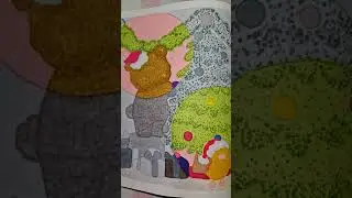Coloring Challenge #coloring #ColoringChallenge #fyp #coloringbook #cozynook #cozy #art #seasonal
