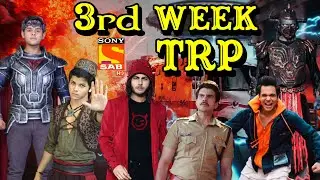 Sab tv week 03 trp | Baalveer Returns,Aladdin,Hero,TYHM,Maddam sir,Kaatelal & Sons,tmkoc week 03 trp