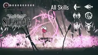 Hollow Knight Silksong | All Skill Showcase