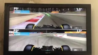 Wheel vs Controller comparison F1 2014