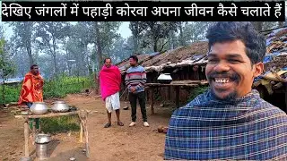 🏡🏡जंगलों में कैसे जीवन बिताते हैं पहाड़ी कोरवा जनजाति छत्तीसगढ़🛖🛖 traibal village chhattisgarh
