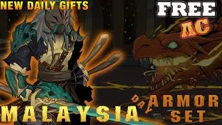 AQW NEW SEI GUMUM SLAYER l MALAYSIA DAY ARMOR SET (AC TAGGED DAILY GIFTS)