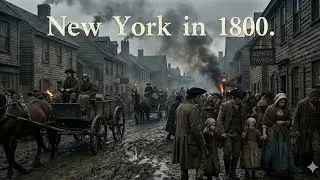 New York in 1800 | Life, Streets & Hidden History of Early America🏛️