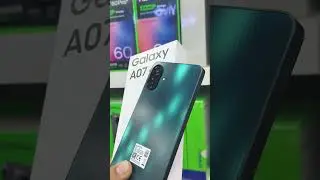 Samsung Galaxy A07 green colour new model #shortvideo