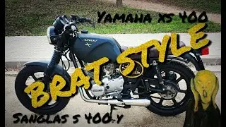 BRAT STYLE  yamaha xs 400 , sanglas s 400 y