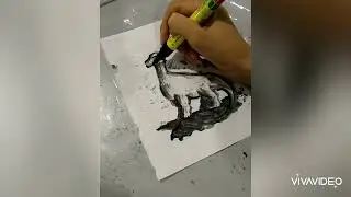 Experimental Art Work Process