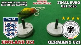 ENGLAND U21 vs GERMANY U21 || FINAL EURO U21 2025