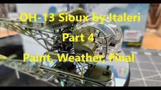 OH-13 Sioux by Italeri, Part 4, Painting, Assembly, Final