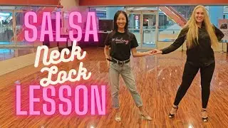 Salsa Lesson - Ivy and Tanya