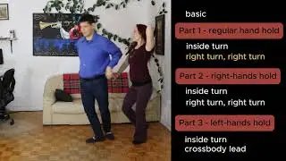 Beginner Salsa - FULL Inside Turn Combo - Week 7
