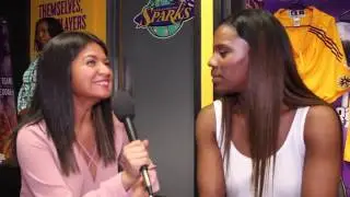 Jantel Lavender on Championship Ring, Spark Fans and More!