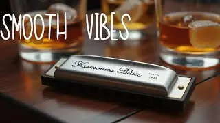 Smooth blues music with deep harmonic harmonica vibes perfect for whiskey nights chill