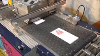 C500 full color printing of cards and envelopes.wmv