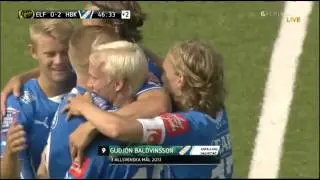 Gudjon Baldvinsson great goal against Elfsborg 2013