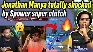 Jonathan Manya totally shocked by Spower super clutch 😲 Neyoo on Jonathan eSports award 🔥
