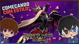 O Drácula tá diferente... | Monster Hunter Rise Sunbreak (Caçadas Comentadas #01) Ft. @WurpleJoga