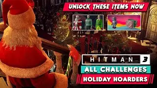 HITMAN 3 Paris Holiday Hoarders All Challenges ( Unlock Items )